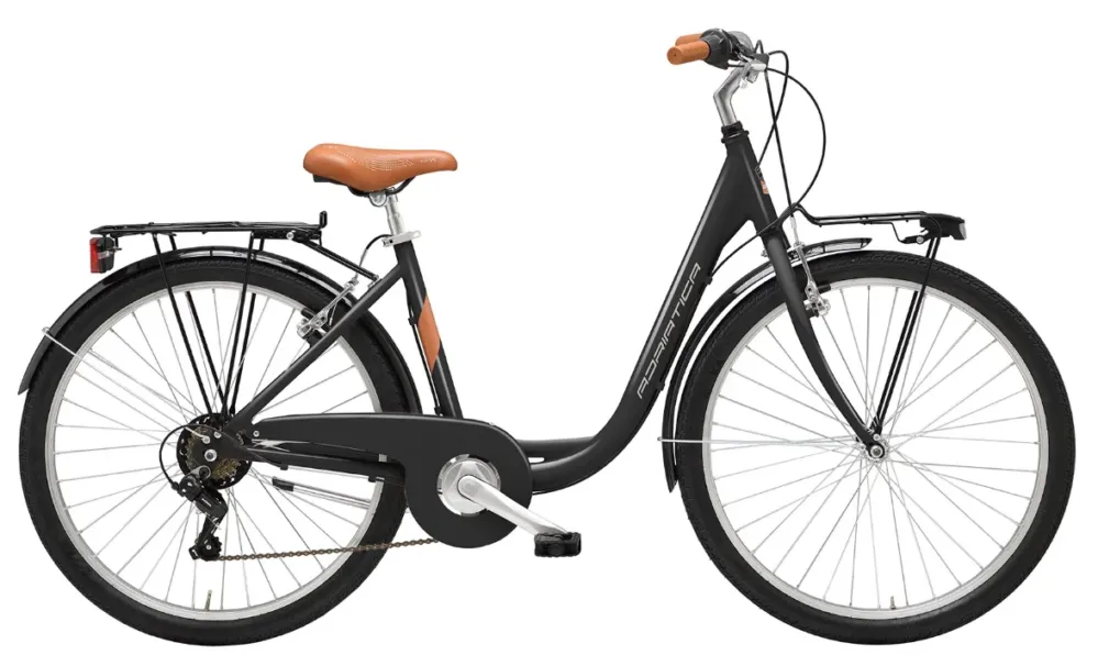 Ultima ?ans? Bicicleta Adriatica Cigno 26 Alu 6V Neagra