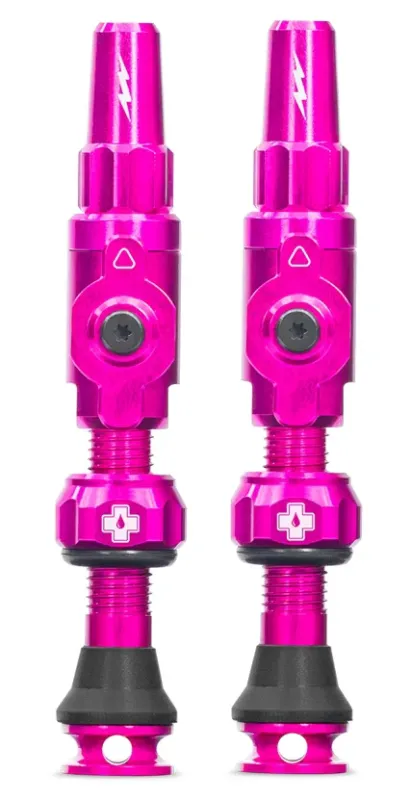 Valve tubeless Muc-Off Tubeless Valves Big Bore Lite (Medium) Pink Retur ușor