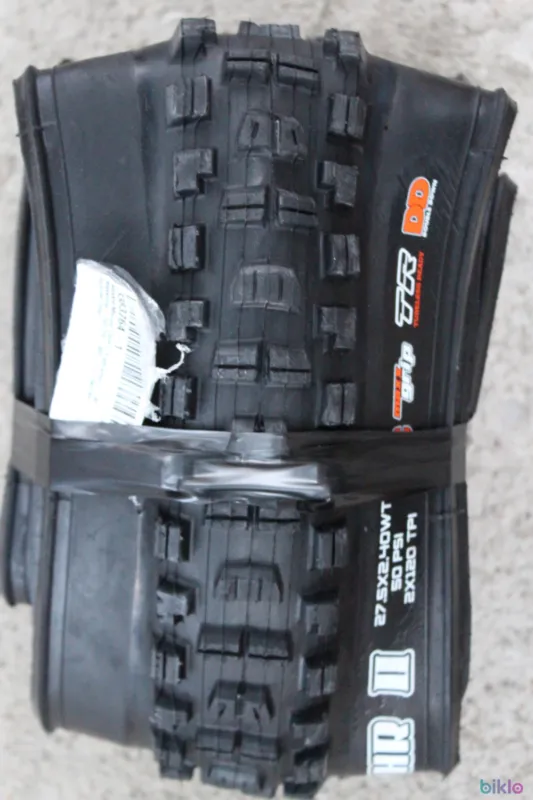 Livrare gratuită Maxxis Minion DHR II pliabil - 3C MaxxGrip | DD - TR | WT - 27.5x2.40"