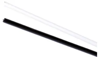 Plată sigură Camasa shimbator Atala diametru 4 mm - 1 ml Culoare Neagra