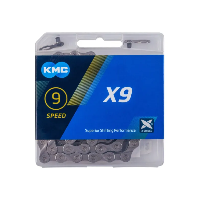 Kmc - Lant Bicicleta 9 viteze X9 - gri Cel mai vândut