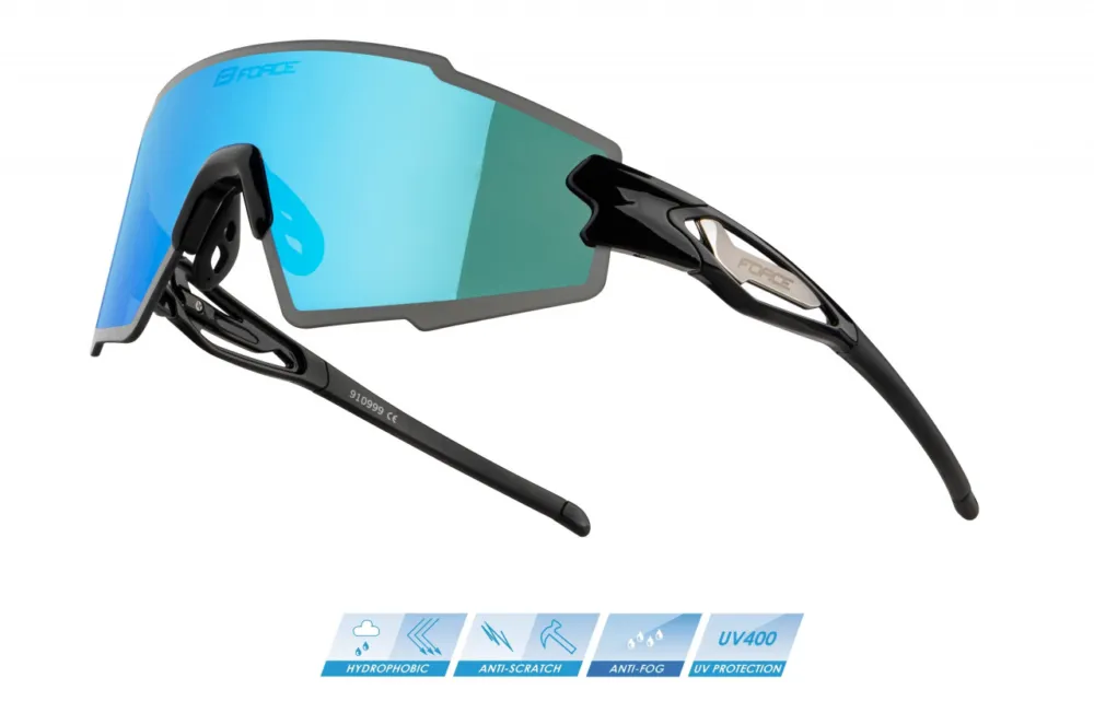 Ochelari Force Mantra Black, Blue Polarized Lens Reducere de preț