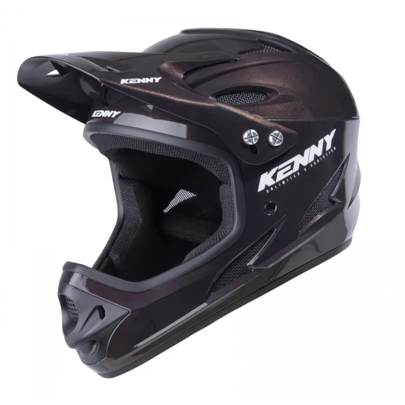 CASCA FULLFACE KENNY DOWNHILL SOLID BLACK Super ofertă