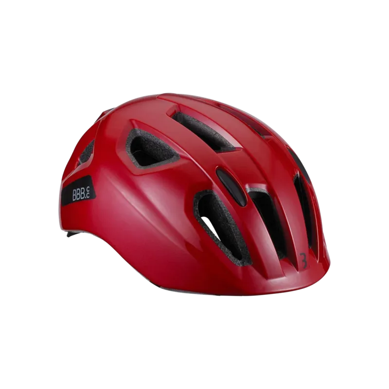 Preț redus Casca BBB BHE-17122 Sonar cu LED Glossy red M (52-58 cm)