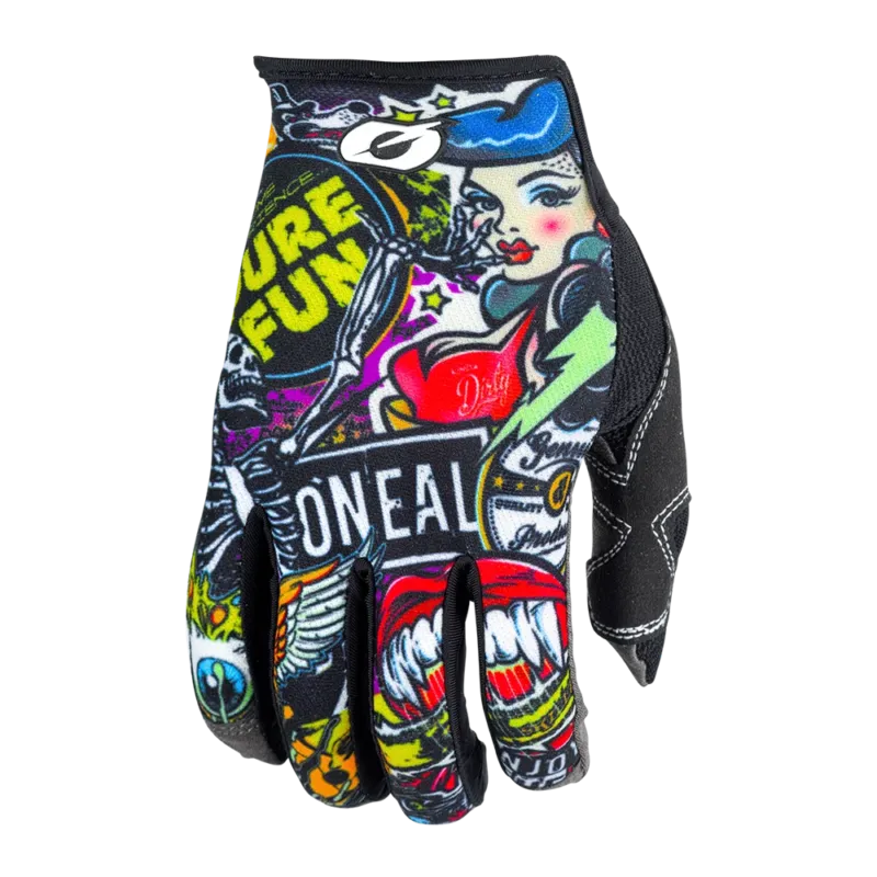 Promoție Manusi O Neal Mayhem Crank II, negre multicolor, mar.S 8