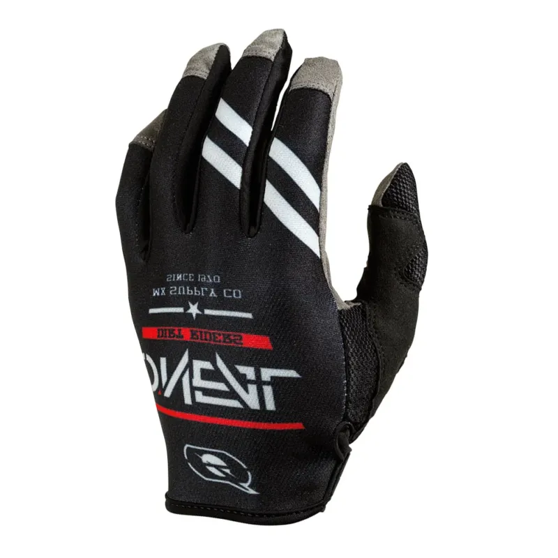 Manusi Ciclism O Neal Mayhem Squadron V.22 - L 9, Negru-Gri Premium
