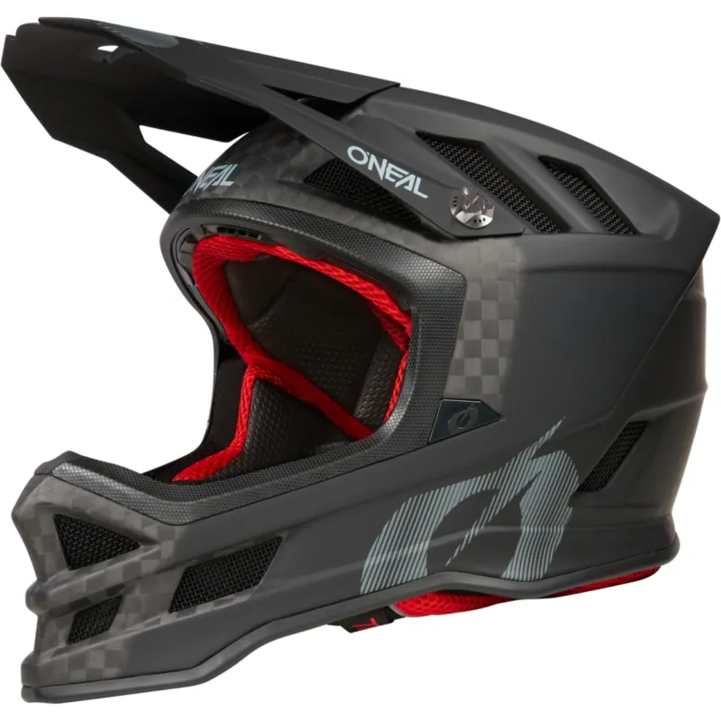 CASCA FULL FACE MTB O'NEAL BLADE IPX CARBON V.22 NEGRU Preferatul clienților