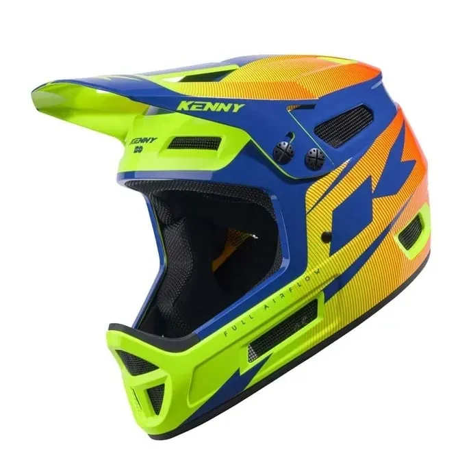 Transport gratuit CASCA FULL FACE Kenny Downhill ELITE Navy Neon Yellow
