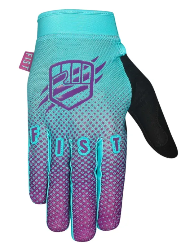 Manusi Ciclism FIST Breezer Hot Weather (L/F) - Violet Halftone S Vezi acum