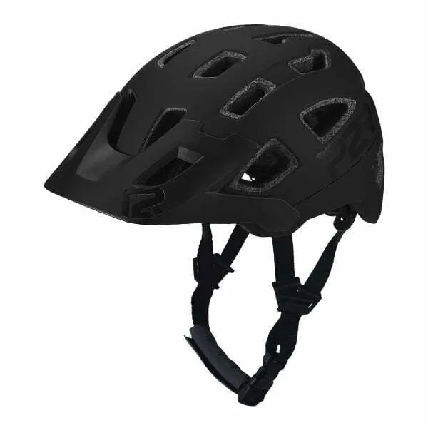 Casca Ciclism P2R FORTEX - 59-61 cm, M-L, Negru Mat Ofertă specială