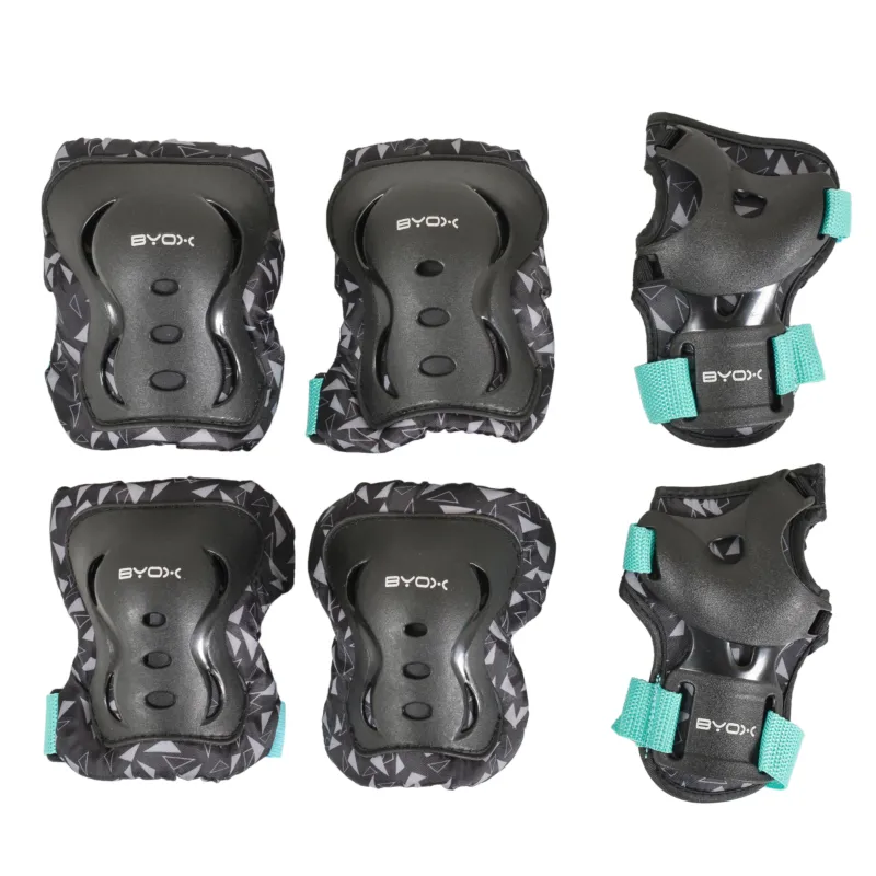 Set de protectii pentru copii Dazzle, M, Turcoaz Retur gratuit