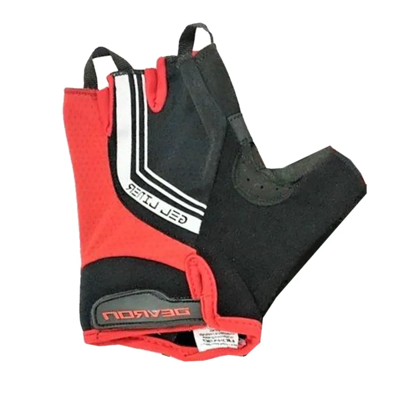 Expediere rapidă Manusi Ciclism Devron 7088 Gel-Liner - L, Rosu-Negru