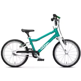 Cumpără online Bicicleta Copii Woom Go 3 16" Automagic Mettalic Turquoise Petrol