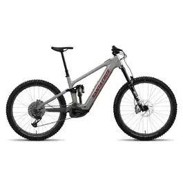 Bicicleta Electrica Santa Cruz Vala Carbon S-Kit Gloss Grey Plată sigură