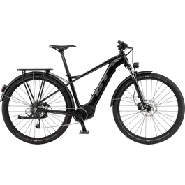 Livrare expres Bicicleta GT ePantera Dash Gloss Black w/ GT yellow Aqua Blue