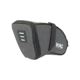 Plată sigură Borseta Sa Bicicleta Wag Velcro Medium Gri