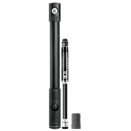Lichidare de stoc Pompa de mana si cartus CO2 Crankbrothers Klic HP Gauge + CO2 Black