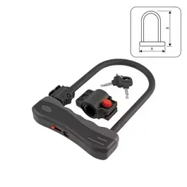 Premium Antifurt Bicicleta Wag U-Lock 12, Large