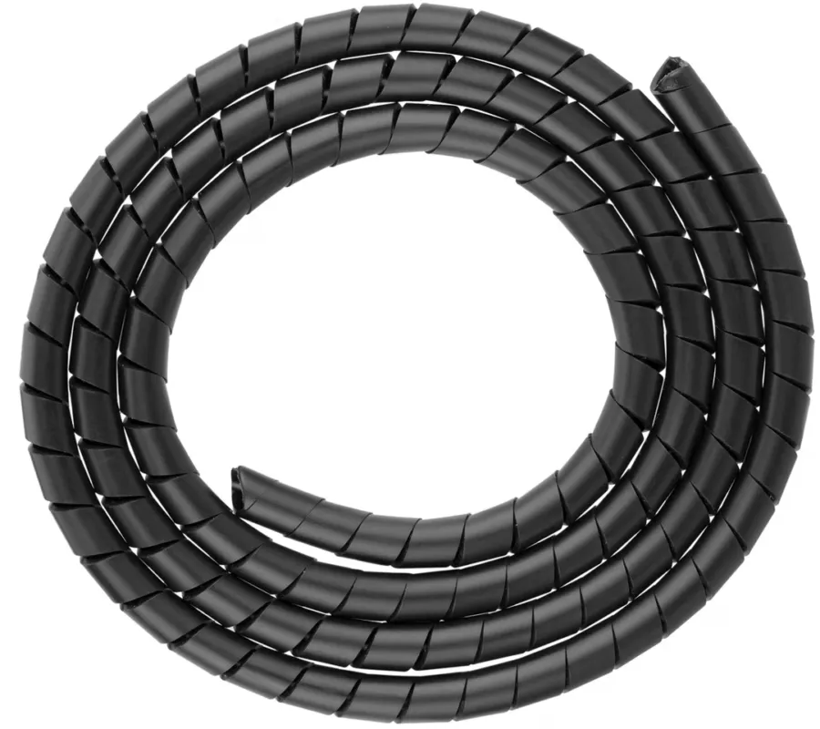 Organizator cablu 1m spirala negru 3min19sec Spiral Hose Promoție