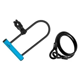 Lacat Luma Enduro 35 HU 320 Blue cu suport Sopmulti C4 plus bucla Disponibil imediat