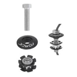 Capac Si Floare Force Bmx Cu Gaura Conducta 1.1/8 Black Cel mai vândut