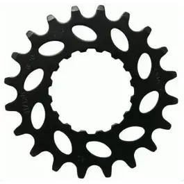 Plată sigură Pinion KMC pentru Bosch Cr-Mo Negru 18T 11/128